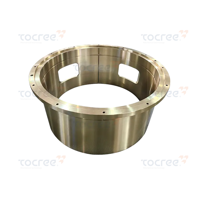 Singe Flansch Messingbuchse