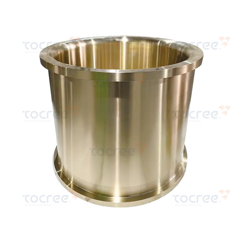 Doppelflansch-Messingbuchse