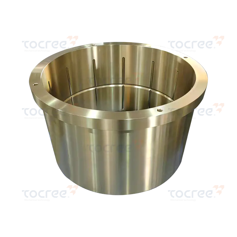 Messingbuchse mit Fettnut