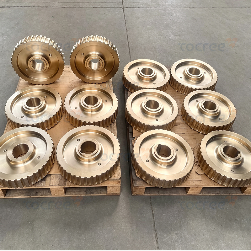Schneckengetriebe aus Aluminiumbronze